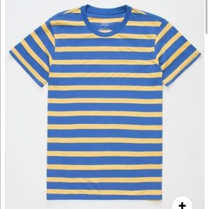 Blue crown BOYS striped t shirt